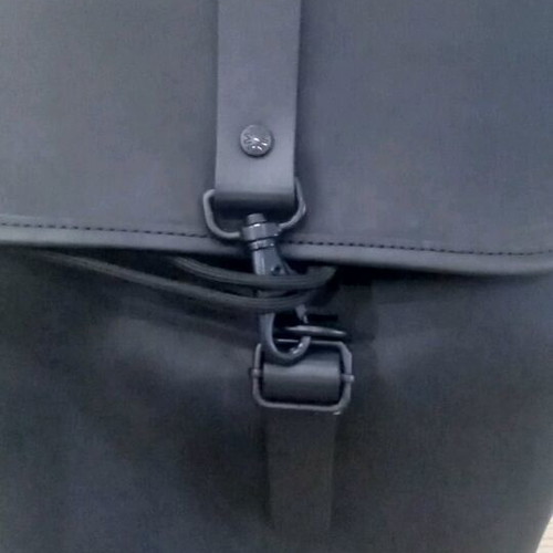 Rains backpack like new, black color