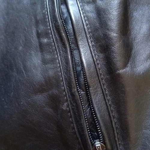 Dainese mid season leather motorcycle jacket size 50
