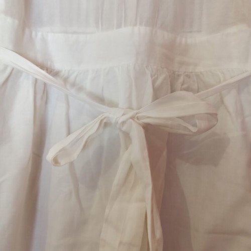 Benetton summer dress used, white, size S