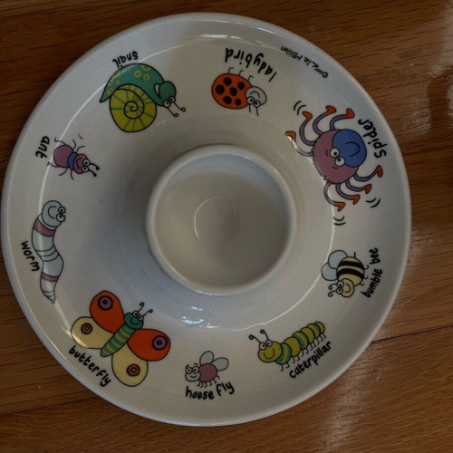Porcelain kids dinner set 4 pieces DMD KIDS like new