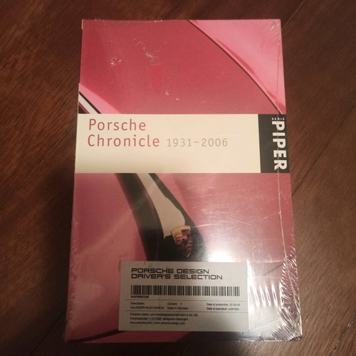 Porsche Chronicle 1931-2006 new, sealed, official item, English