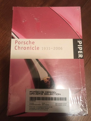 Porsche Chronicle 1931-2006 new, sealed, official item, English