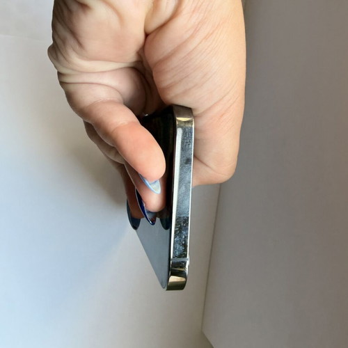 iPhone 12 Pro 128GB used, silver with camera issue