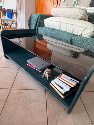 La Redoute Ericson coffee table with lacquered wood and reinforced glass
