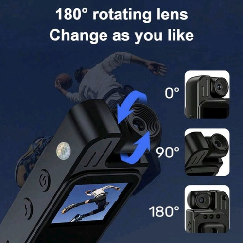 Mini camera new with instructions and charging cable