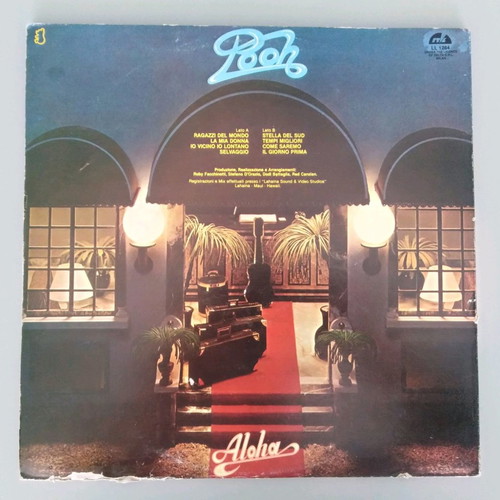 Pooh Aloha LP Vinile used