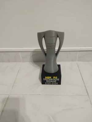Super League Greece Cup 3D printed official replica new