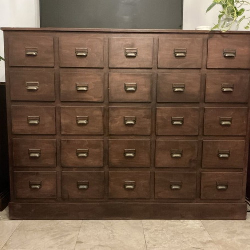 Decorative furniture made of birch wood