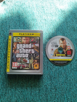 Grand Theft Auto IV PlayStation 3 game like new