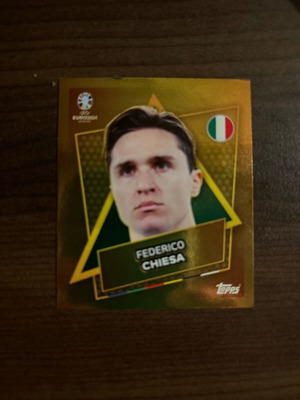 Topps Euro 2024 Federico Chiesa Italy sticker new