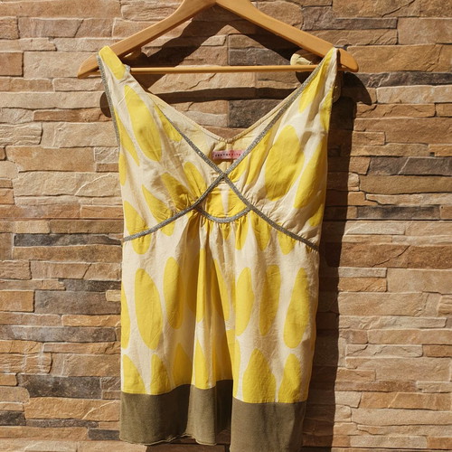 Erotokritos Paris sleeveless blouse like new, size S