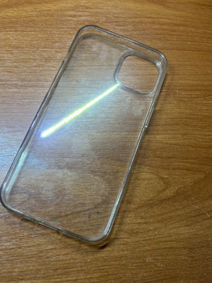 iPhone 13 case semi-transparent, like new
