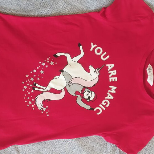 H&M Kids You Are Magic Red T-Shirt new, size 146/152