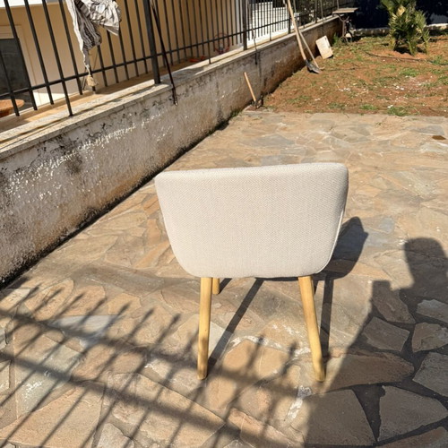 Armchair dining chairs set of 6 like new