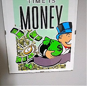 Time is money κορνίζα