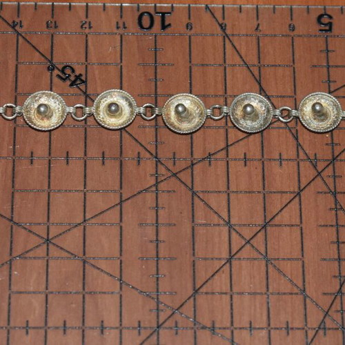 Vintage silver bracelet used