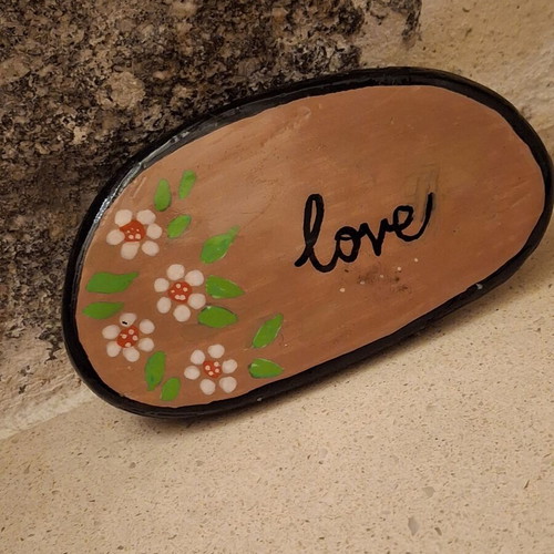 Porcelain magnet hand-painted