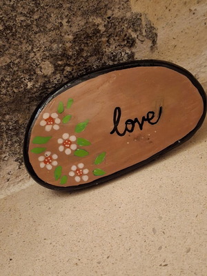 Porcelain magnet hand-painted