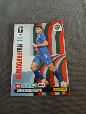 Panini FIFA 365 World Cup 2026 αυτοκόλλητο Fan Favourite με τον Abdukodir Khusanov