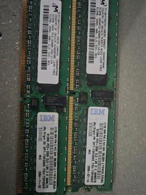 Server RAM DDR2 2x512MB μεταχειρισμένο