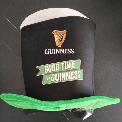 Guinness hat collectible in excellent condition