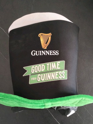 Guinness hat collectible in excellent condition