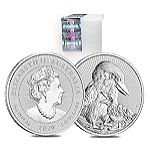  2020 $2 AUD Australia 2 oz 999 Fine Silver Elizabeth II ''Kookaburra'' BU Perth Mint.