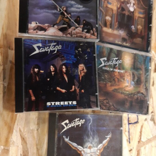 Savatage 5 CDs used, very good condition