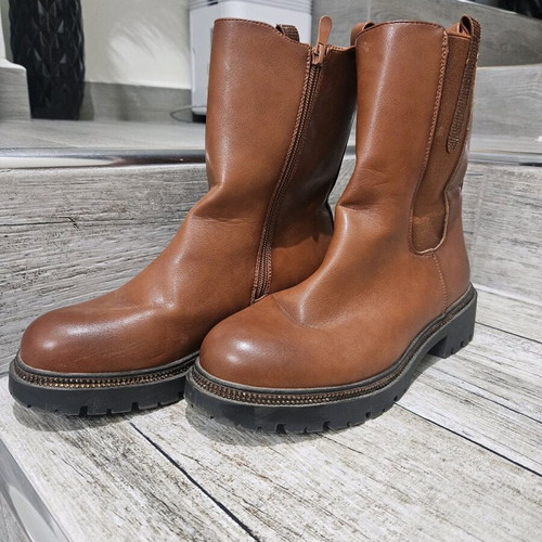 Dame Rose ankle boots used, size 40, tan color