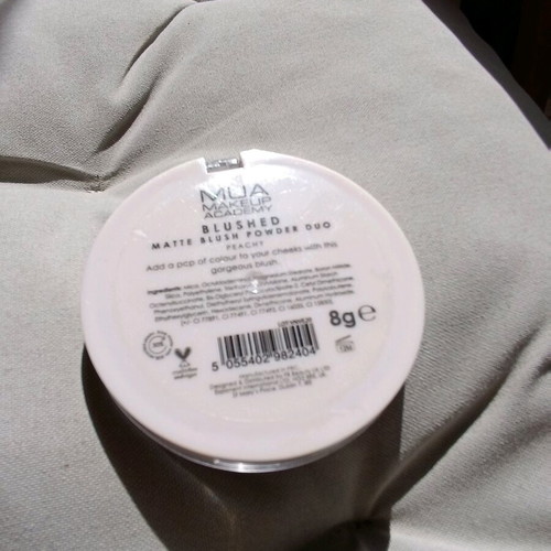 MUA blush like new, shade peachy