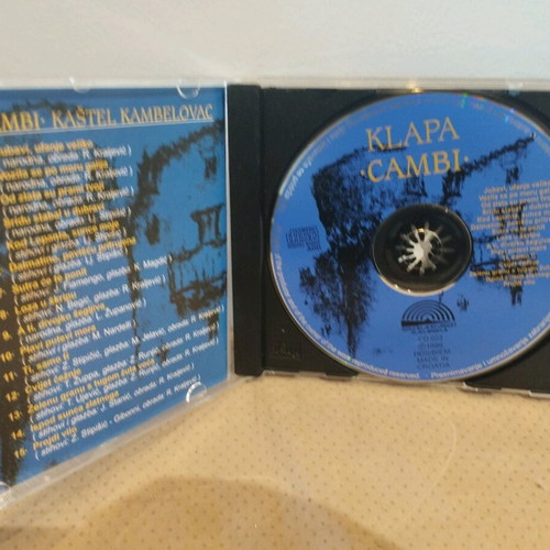 Klapa Cambi Kastel Kambelovac CD like new, folk