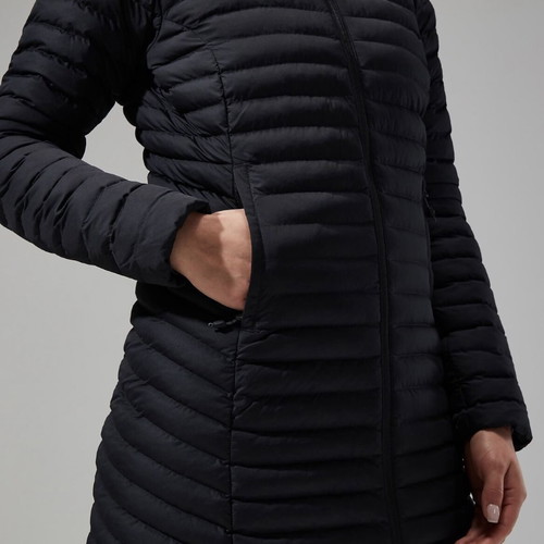 Berghaus Nula Micro Jacket Long women's new, black, size S