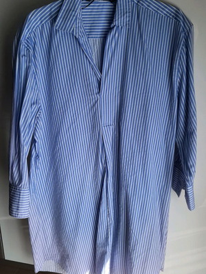 Zara tunic blue size M like new