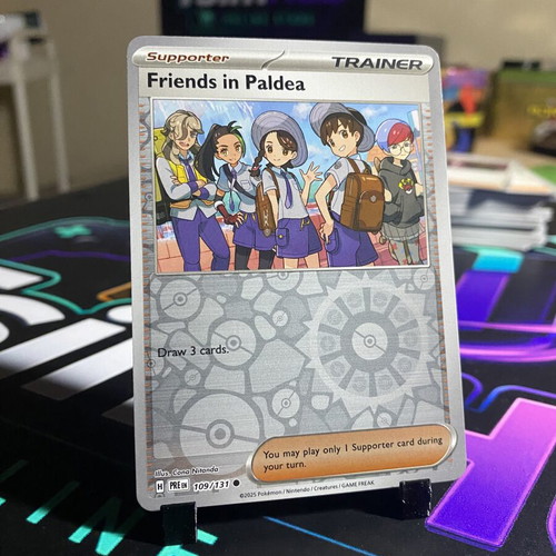 Friends in Paldea Pokémon Card like new
