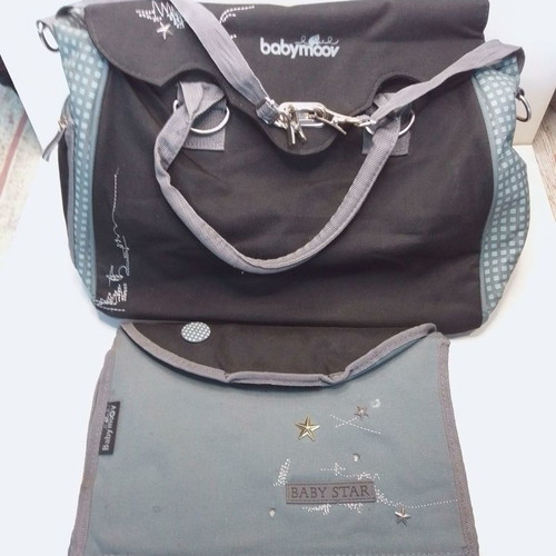 Babymoov Baby Star fabric baby changing bag used