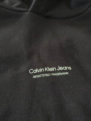 Calvin Klein sweatshirt μαύρο μεταχειρισμένο, μέγεθος 128 εκ, 8 ετών