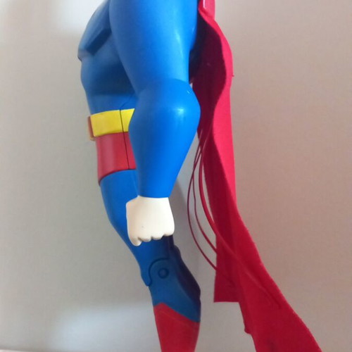 Sonic Zoom Superman action figure used, 30cm, Mattel 2003, Justice League