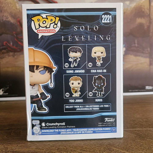 Funko Pop Sung Jinwoo 2221 Mining Solo Leveling Limited Edition new
