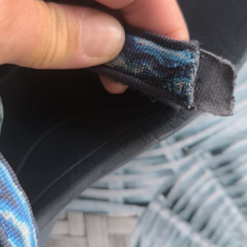 Teva sandals boys' size 32-33 used, black and blue