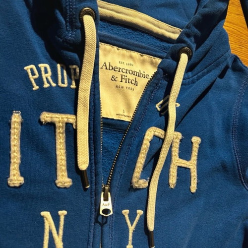 Abercrombie and Fitch jacket like new, blue, size S