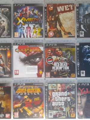 PS3 Games like new including God of War III, Duke Nukem, GTA IV