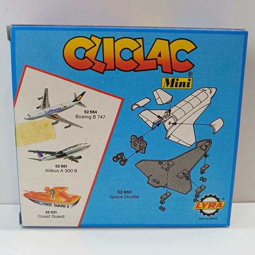 Lyra Cliclac European Greek Mini Model Car Kit Space Shuttle new