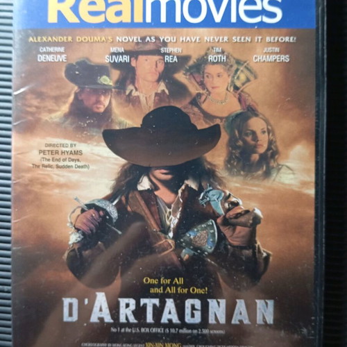 D'Artagnan DVD in good condition with subtitles