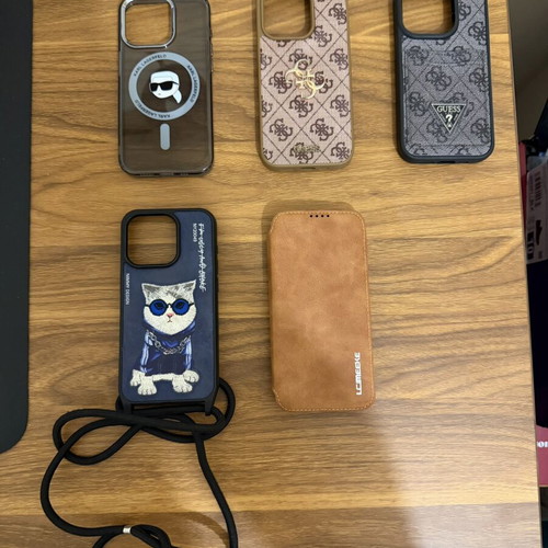 iPhone 15 Pro Cases Pack of 5, New