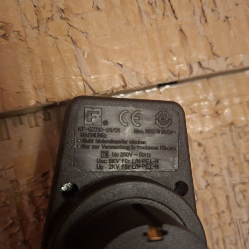 Telco Surge Protected Plug Adapter used, works normally