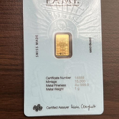 Gold bar “Hand of God” Diego Maradona