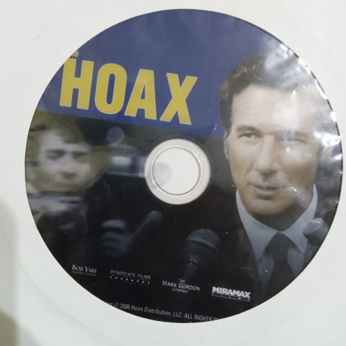 Hoax DVD new, historical biography adventure with Richard Gere
