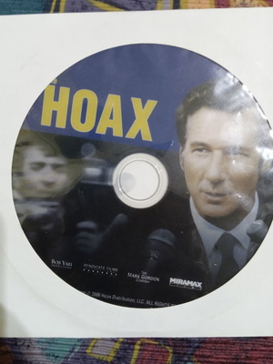 Hoax DVD new, historical biography adventure with Richard Gere