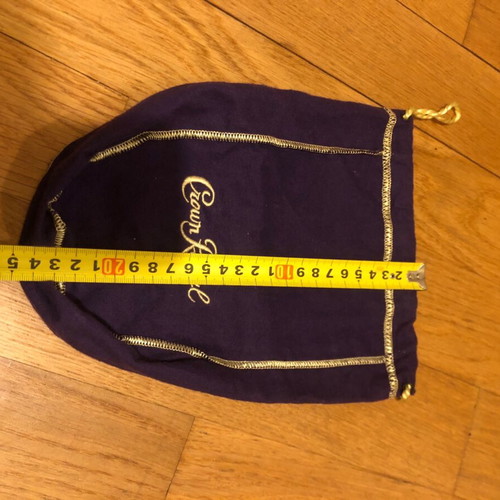 Crown Royal collectible whisky pouch Canada like new