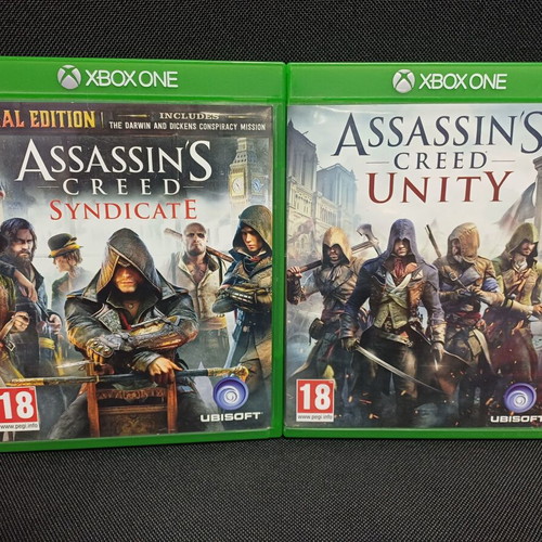 Assassin's Creed Unity and Syndicate Xbox One game pack